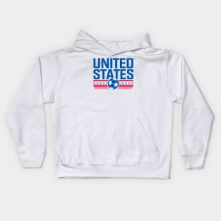 USA T-shirt 3 Kids Hoodie